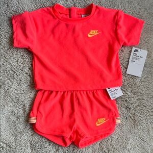 Nike Neon Pink Toddler Set